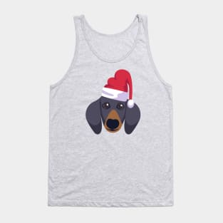 Funny Dachshund Dog Christmas 2020 Dog Lover Christmas Tank Top
